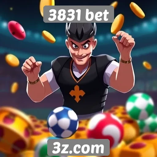 Tipos de jogos oferecidos na 3831 bet